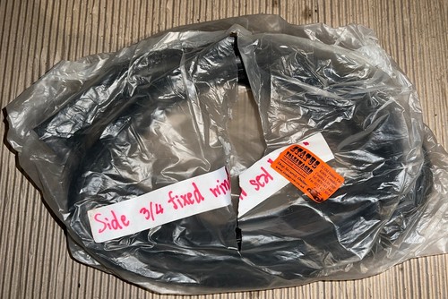 Rear side screen seal - rear,