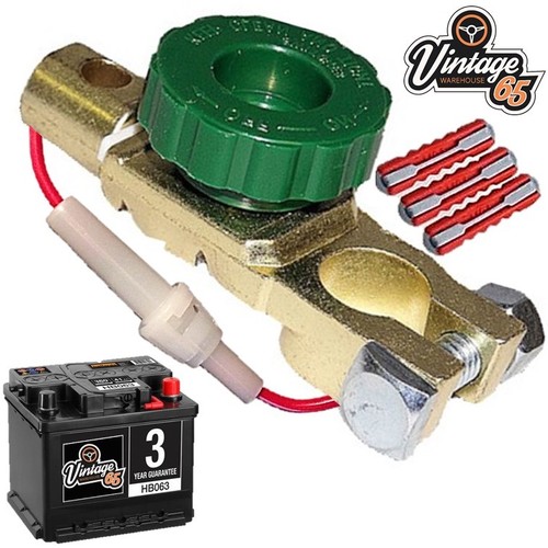 Battery isolator cut - cut, off