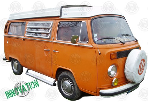 Deluxe aluminium side step - step, vw