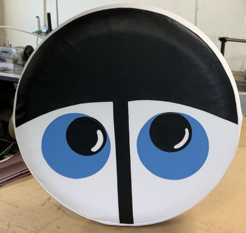 Camper spare wheel cover - spare,