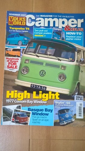 Volksworld camper bus mag - &,